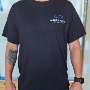 Moonrisk Black Shirt - Front