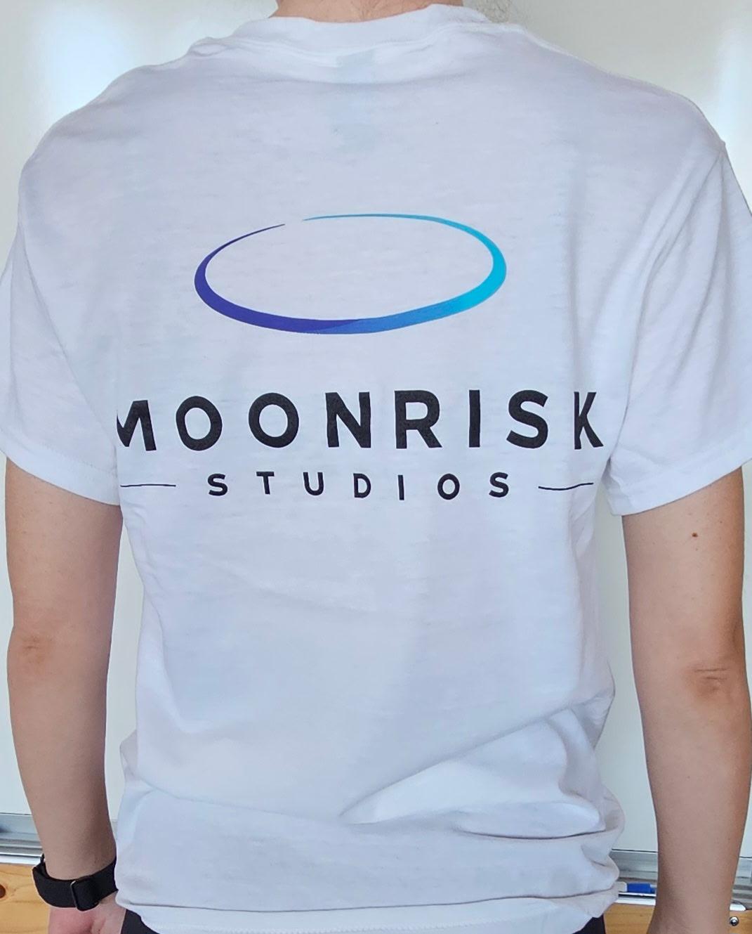 Moonrisk Studios White Shirt - Back