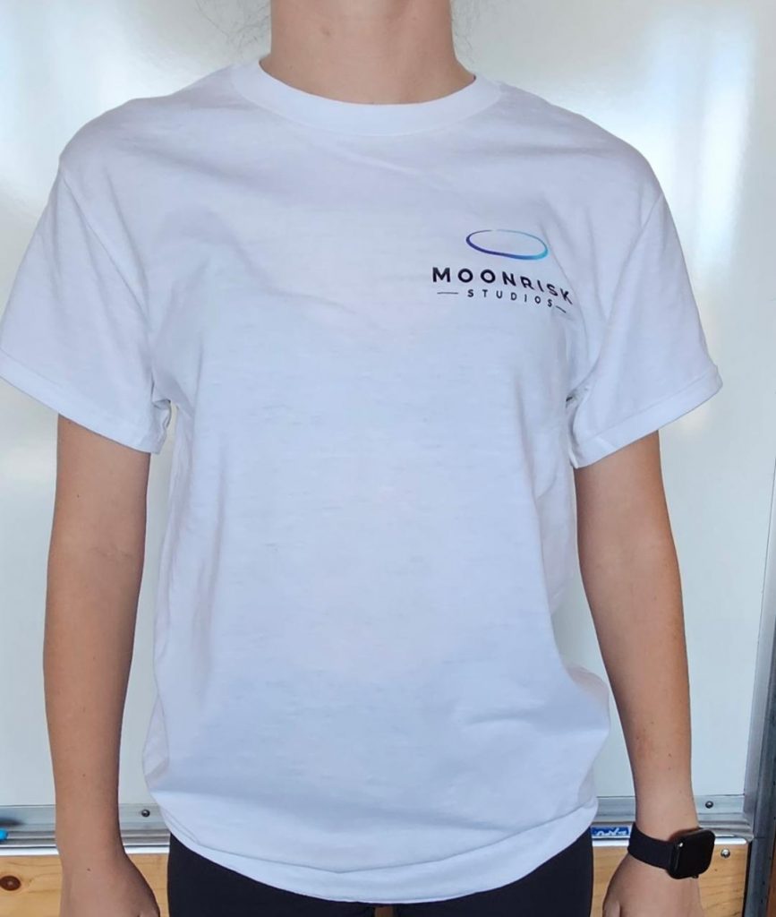 Moonrisk White Shirt - Front