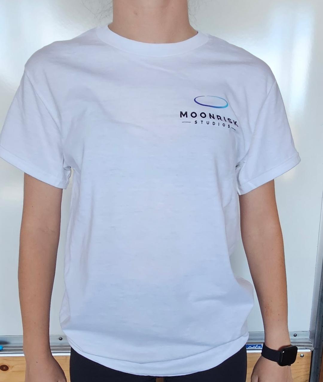 Moonrisk White Shirt - Front